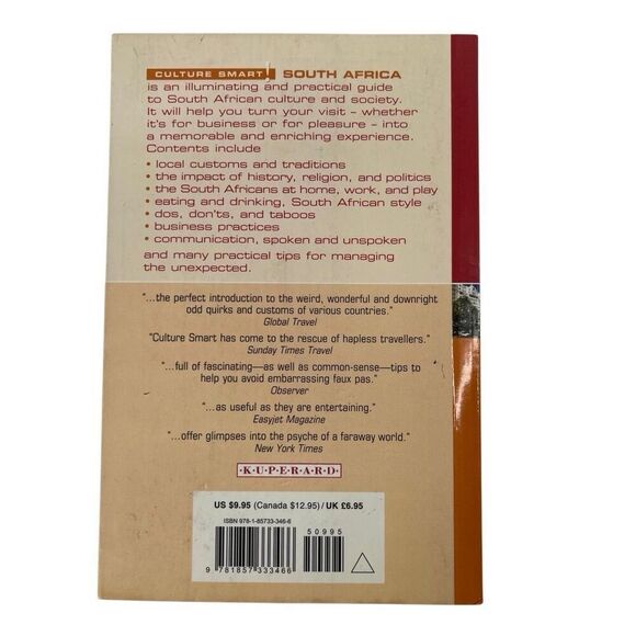 Culture Smart South Africa Travel Book – Customs & Culture – Pocket Guide - Picture 5 of 7